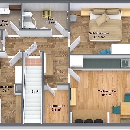 Ferienwohnung Alpenheim Tux Bilik gambar
